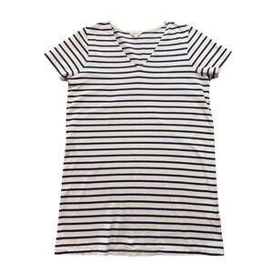 Madewell Striped T Shirt Dress Short Sleeve Casual Women's Size‎ Small